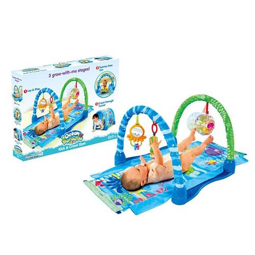 مفرش بيبى ازرق رقم.63505