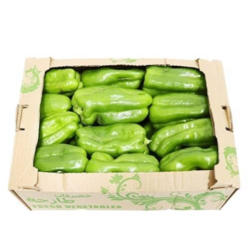 فلفل حلو كويتي طازج اخضر 2.5كجم