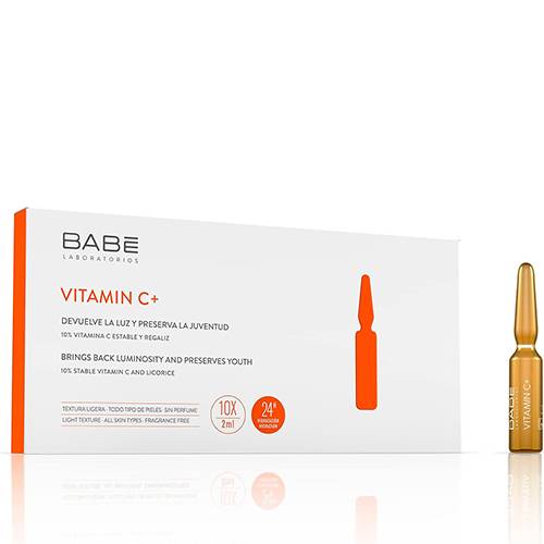 Babe Vitamin C+ for Skin Radiance and Reducing Signs of Aging 2ml 10Ampoule