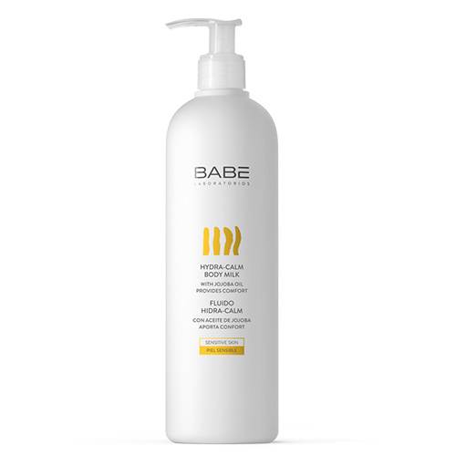 Babe Hydra Calm Moisturizer Body Milk with Jojoba Oil for Skin Dryness and Inflammation 500ml