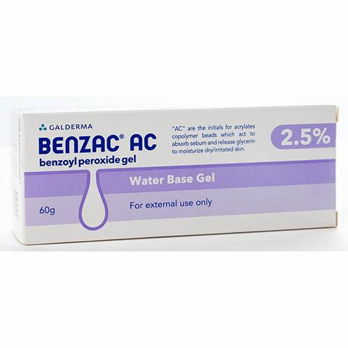 بنزاك 2.5 % جيل 60 جم