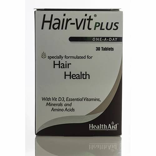 Health Aid Hair Vit Plus 30Tablets