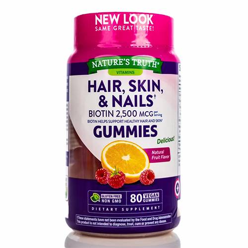 Natures Truth Hair Skin and Nails 80Gummies