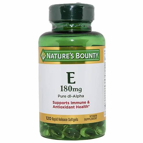 Nature's Bounty Vitamin E 180mg 120Capsules