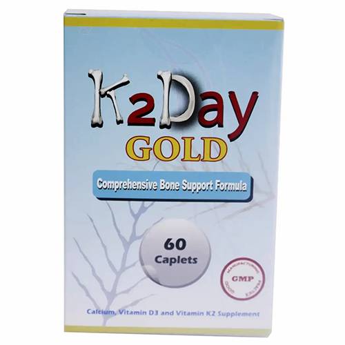 K2 Day Gold Calcium Vitamin D and Vitamin K2 60Tablets