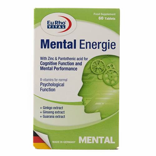Eurho Vital Mental Energie 60Tablets