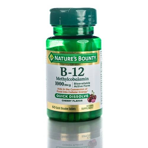 Nature's Bounty Vitamin B12 1000mg 60Tablets