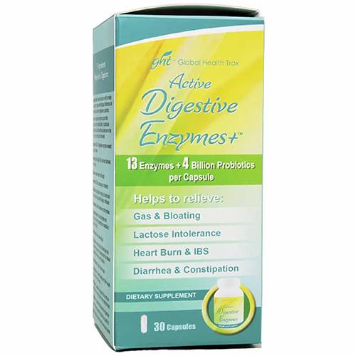 Active Digestive Enzymes+ 30Capules