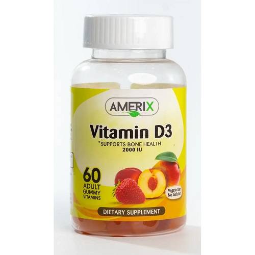Amerix Vitamin D3 2000IU 60Gummies