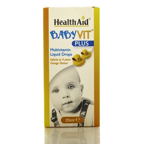 Health Aid Baby Vit Plus Drops 25ml