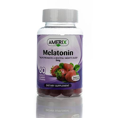 Amerix Melatonin 5mg 60Gummies