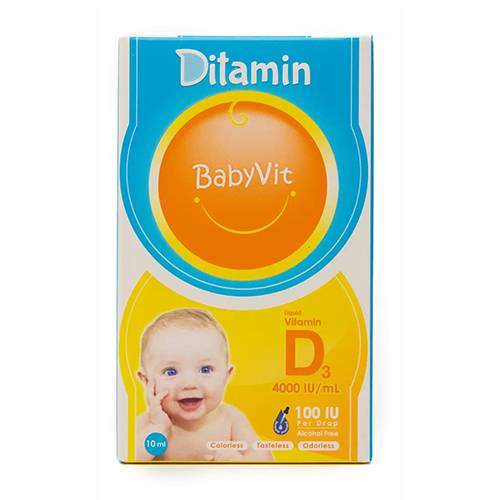 Ditamin Babyvit Vitamin D3 100IU 10ml
