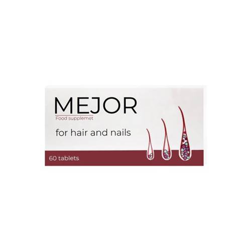 Mejor Hair and Nails Vitamins 60Tablets