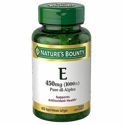 Nature's Bounty Vitamin E 450mg 60Capsules