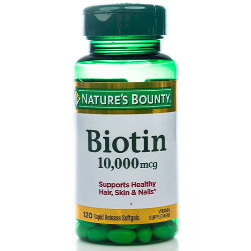 Nature's Bounty Biotin 10000mcg 120Capsules