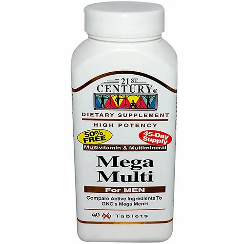 21 Century Mega Multi Men 90Tablets