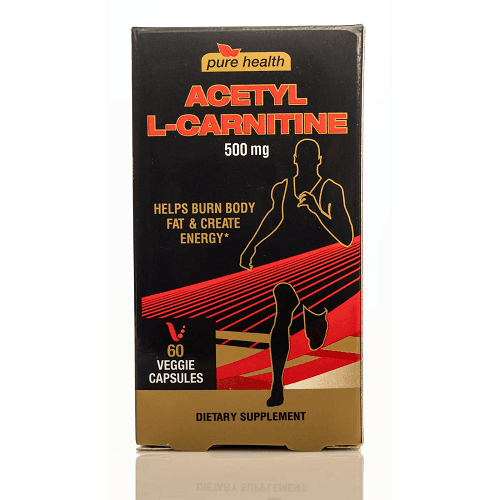 Pure Health Acetyl Carnitine 500 Mg 60 Capsules