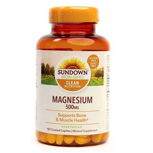 Sundown Magnesium 500Mg 180Tablets