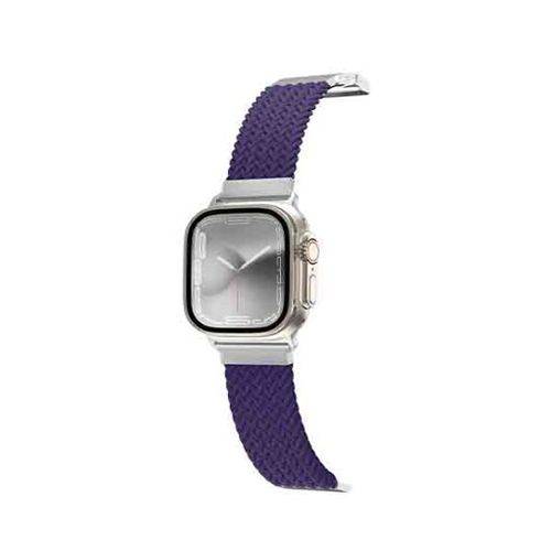 Amazing Thing Titan Weave II Braided Sport Watch Band for Apple Watch 45/49mm Blue No.15548