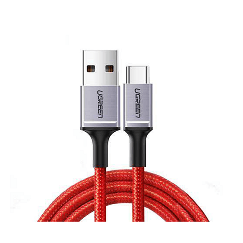 يوجرين كابل USB الى Type C احمر 6امبير رقم.12697