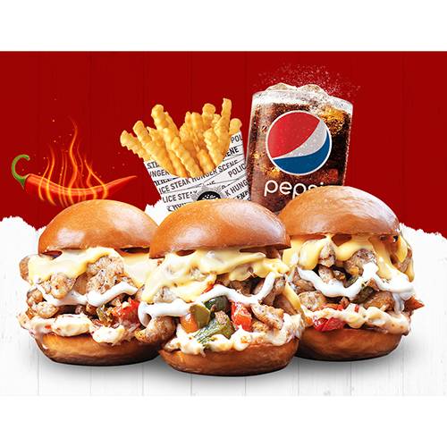 Mexicana Fillet Slider Meal