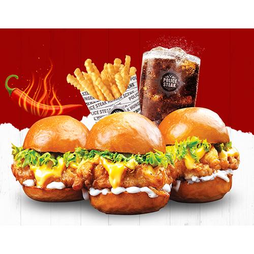 Spicy Police Slider Fillet Meal