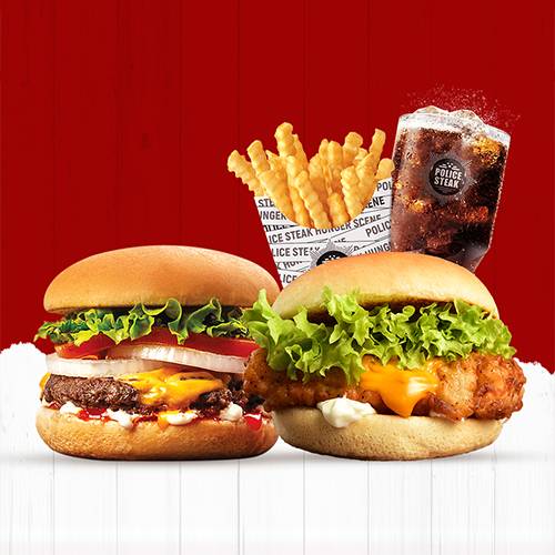 Burger and Fillet Mix Meal