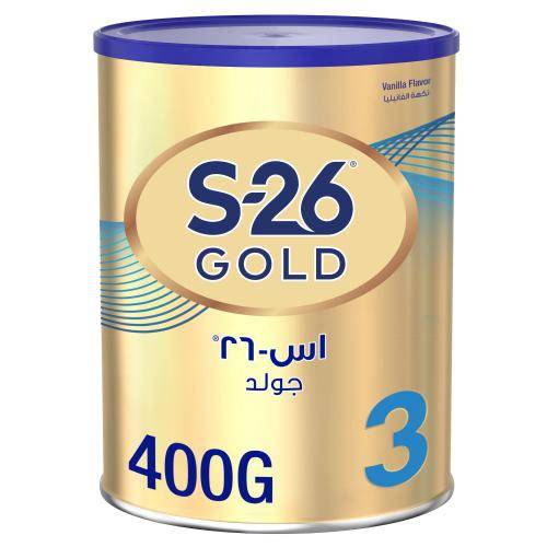 اس26 جولد مرحلة3 حليب للرضع من 1الى3سنوات 400جم