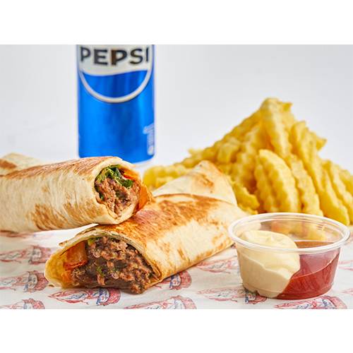 Tortilla Meat Shawarma Meal