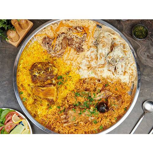 صينية بخاري ومنسف لحم عربي