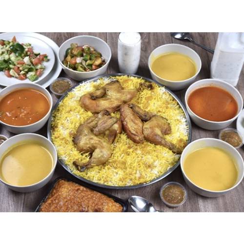 Chicken Tray Enough for 3Persons with 6Addons Free