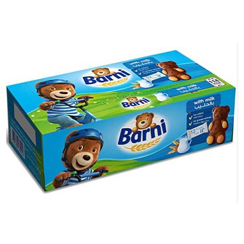 Barni Cake with Milk 30g 12Pcs