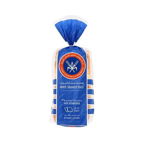 KFMBC Toast Bread Square White 450g