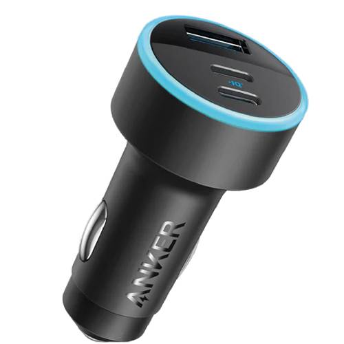 Anker Powerful Car Charger Dual Type C Port and USB Port 67W Black