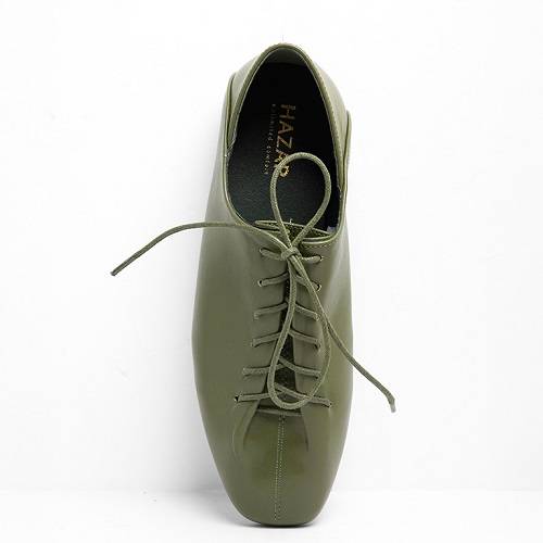 Flat with Rope Tie Olive Green