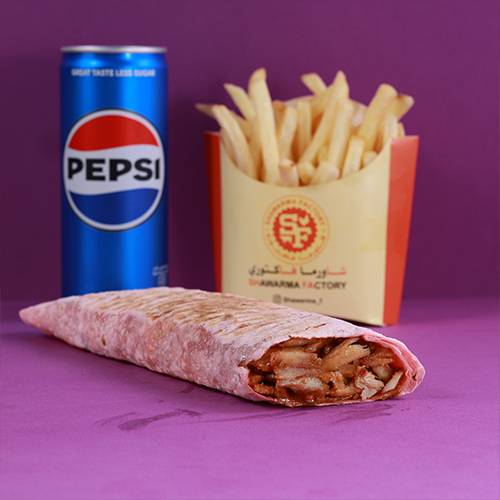 Grilled Chicken Shawarma Meal