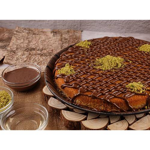 Kunafa with Nutella and Cream Small