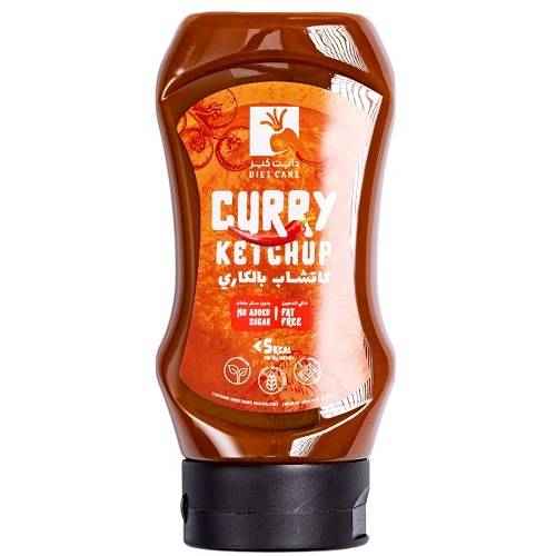 Diet Care Curry Ketchup Fat Free No Added Sugar 350ml