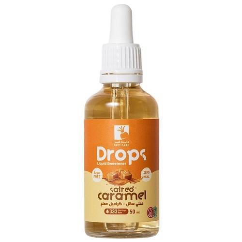 Diet Care Liquid Sweetener Flavored With Salted Caramel 50ml