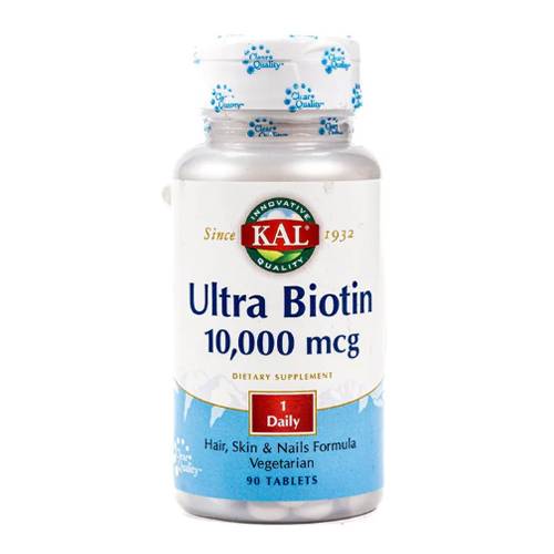 Kal Ultra Biotin 10000mcg 60Tablets