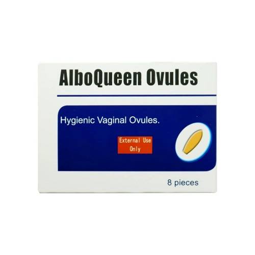 Albo Queen Hygienic Vaginal Ovules 8Pcs