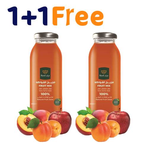 Reef Organic Fruit Mix Juice 250ml 1+1Free