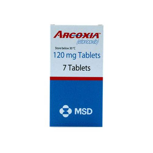 Arcoxia Pain RelieverAntipyretic 120mg 7Tablets