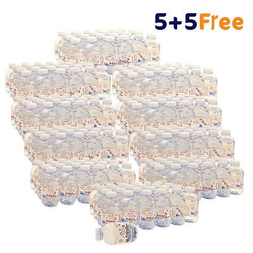 Aqua 5 Low Sodium Groundwater 200ml 24Pcs 5Packet + 5Free