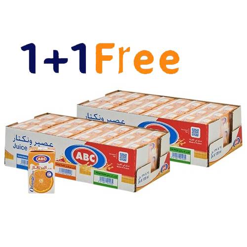 ABC Orange Nectar 135ml 24Pcs 1+1Free